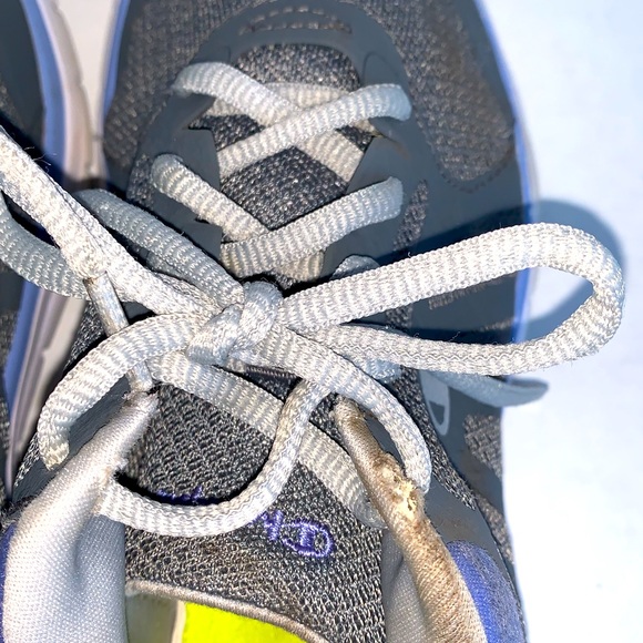 CHAMPION, Boys, Purple/Grey, Sneakers, Size 3.5 - Picture 8 of 10